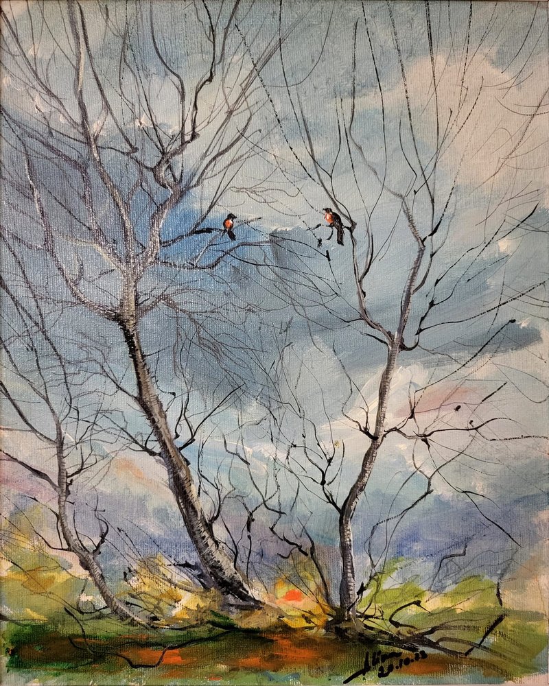 ArteDiAlina.com painting: Love at the first sight 2